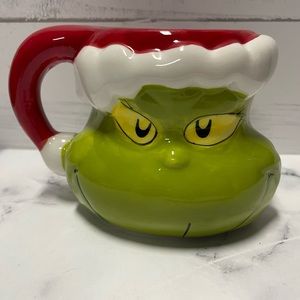 Grinch Santa Mug